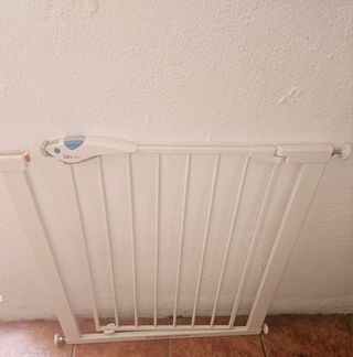 Barrera/valla de seguridad bebés niños mascotas