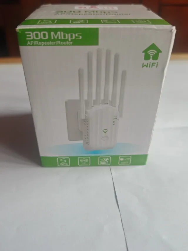 Repetidor WiFi 6 Antenas Amplificador Señal