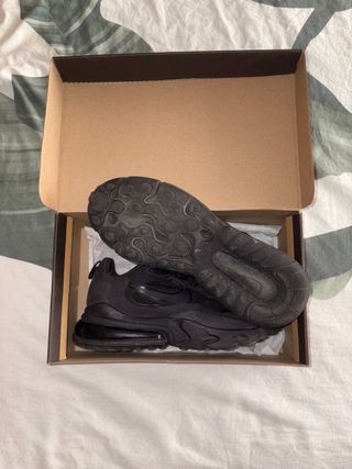 Zapatillas Nike Air Max 270 React Negras Original