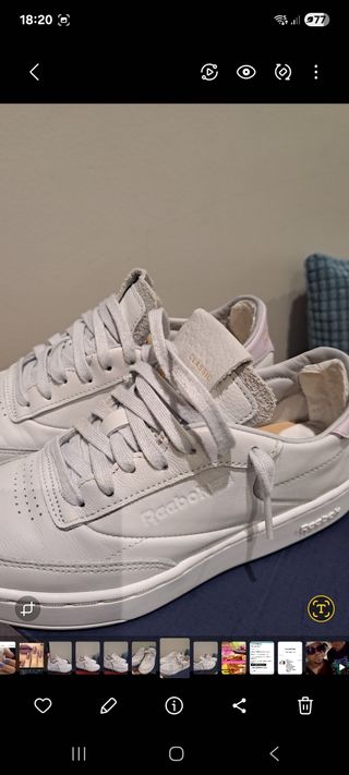 Zapatillas Reebok Mujer Blancas