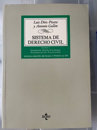 Sistema de Derecho Civil