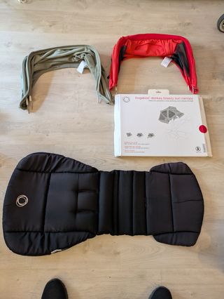 Bugaboo Donkey Breezy Canopy y Cojín