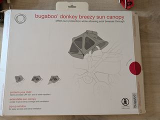 Bugaboo Donkey Breezy Canopy y Cojín
