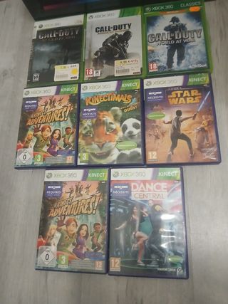 Lote 8 juegos Xbox 360