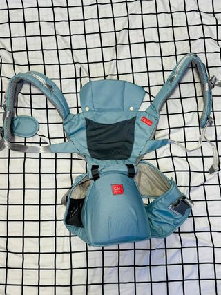 Mochila Porta Bebé Azul
