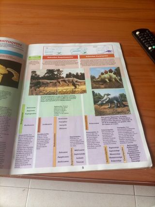 Álbum gigante de los dinosaurios