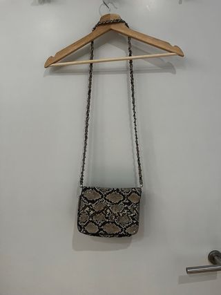 Bolso estampado serpiente