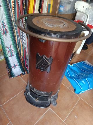 Estufa de leña antigua
Recoger en Landete (Cuenca)