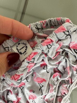 Lote 2 conjuntos bebé niña 6 meses
