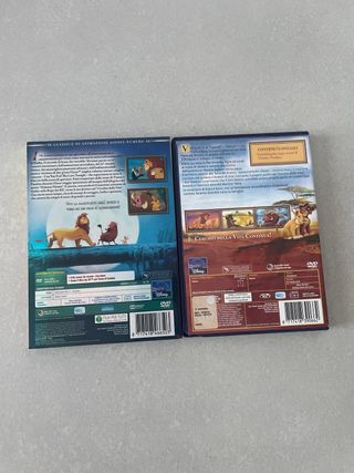 DVD Il Re Leone I e II