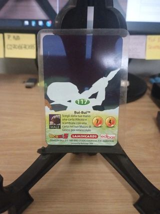 Dragon Ball Z Lamincard Bui Bui 117