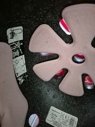 Casco de skate rosa para niña
