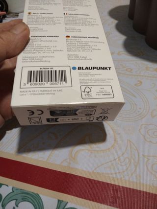 Smartwatch Blaupunkt Coaching Nero