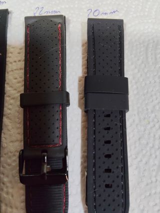 Correas de reloj negras