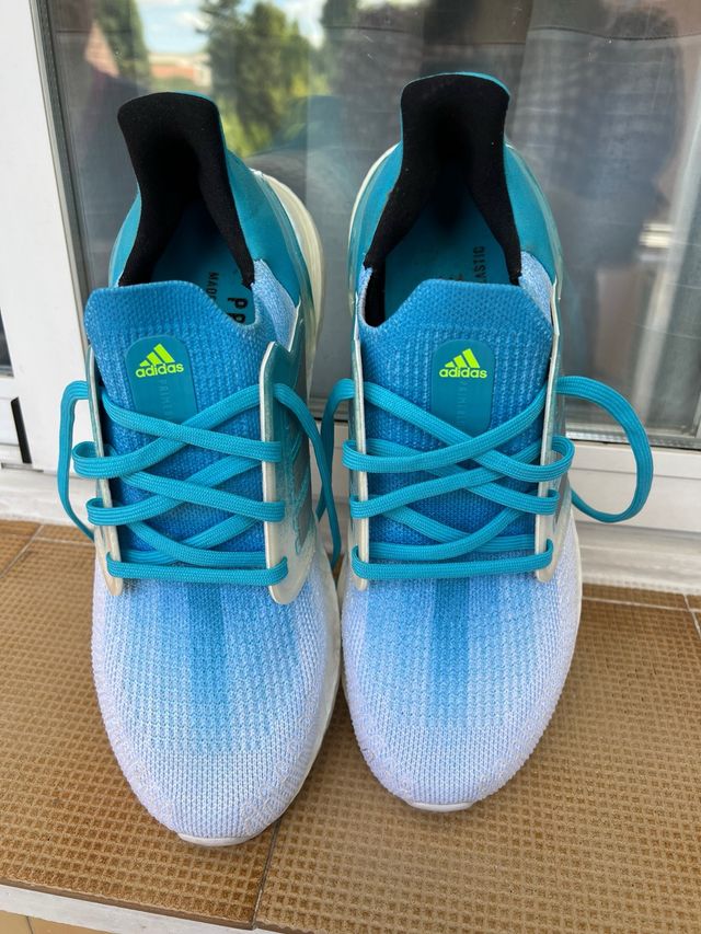 Deportivas Adidas Azul y Turquesa UK 9 FR 43  1/3