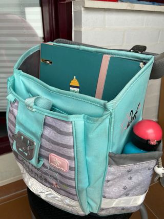 Mochila escolar ergonómica, estilo alemán, durader