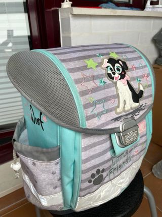 Mochila escolar ergonómica, estilo alemán, durader