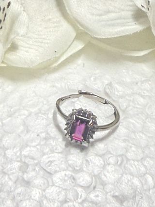 Anillo ajustable Plata 925 Mineral Natural