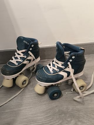 Patines Oxelo 4 Ruedas Talla 32