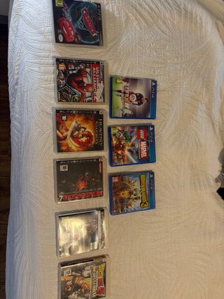 Juegos PS3 y PS4: Cars, FIFA 16, MGS4, DBZ