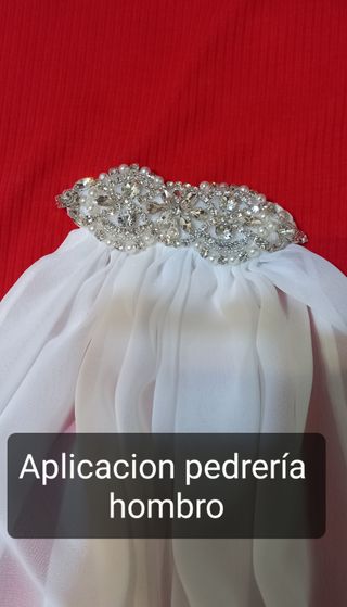 Capas de novia gasa