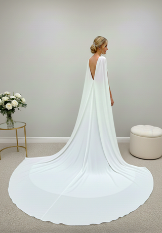 Capas de novia gasa