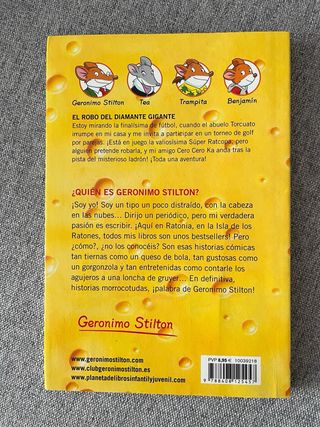 El robo del diamante gigante: Geronimo Stilton 53