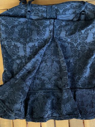 Top peplum tirantes Fornarina negro