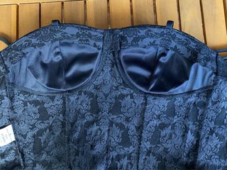 Top peplum tirantes Fornarina negro