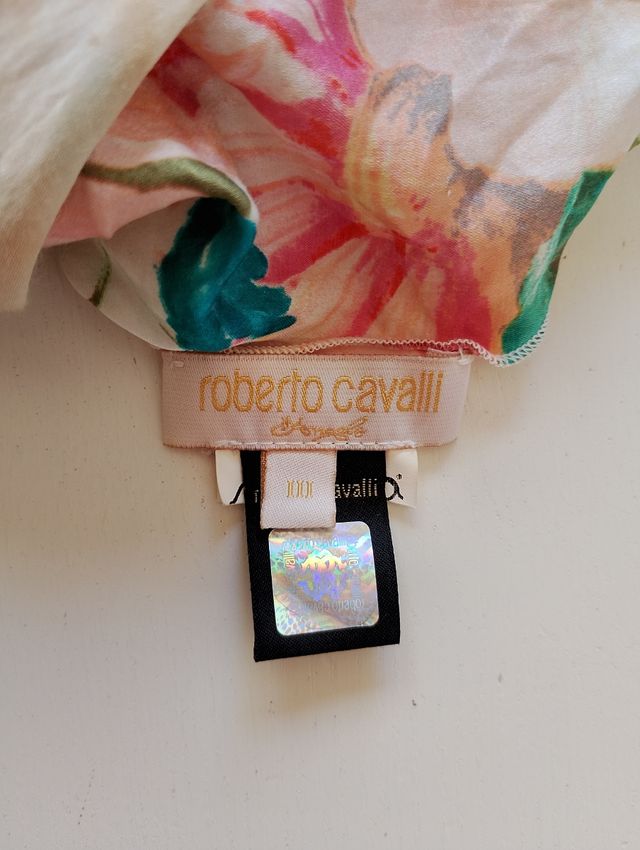 Fular con estampado floral