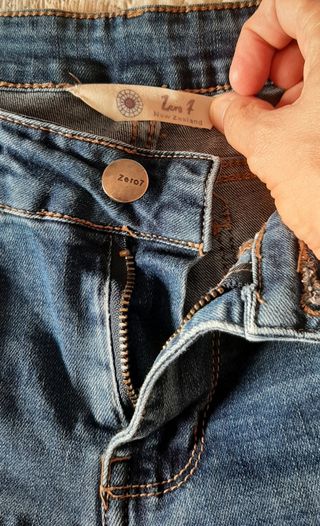 Pantalones Zero 7 Jeans .Azul