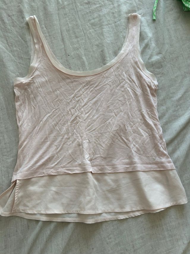 Blusa rosa con brillos