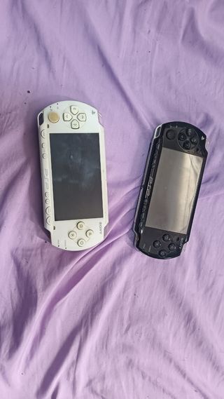 2 PSP Sony Blanco y Negro