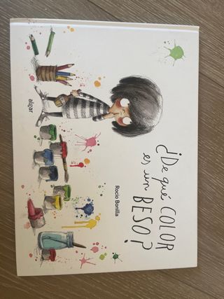 ¿De qué color es un beso? (Spanish Edition)