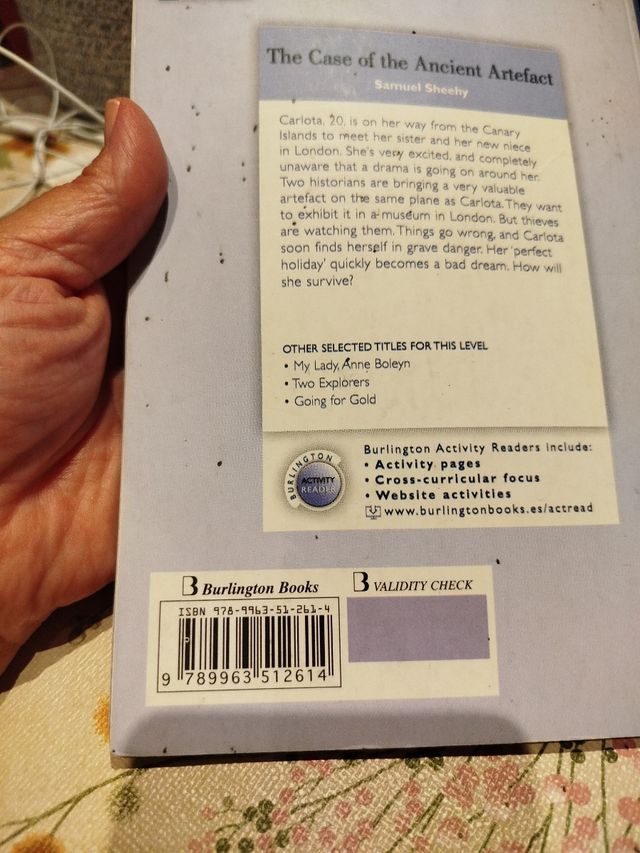 The case of the ancient artifact 3º ESO