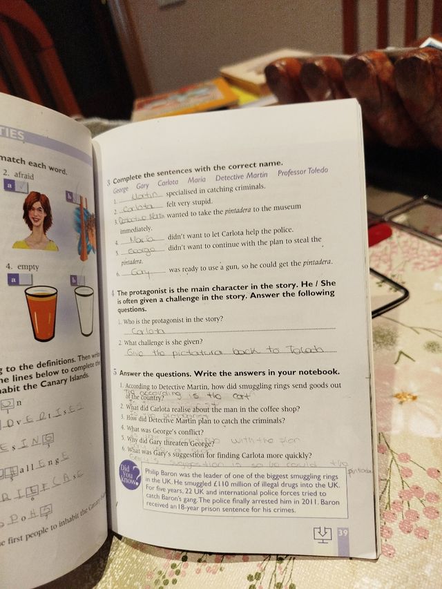 The case of the ancient artifact 3º ESO