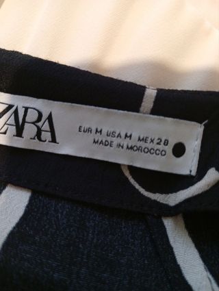 Falda Zara Estampada