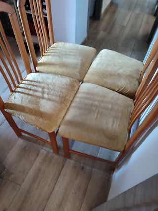 Juego de 4 sillas de comedor