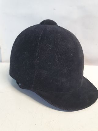 Casco de hípica negro