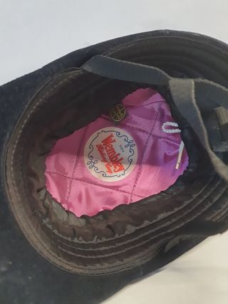 Casco de hípica negro