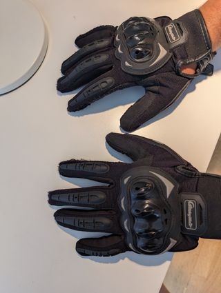 Guantes Moto Riding Tribe Negros