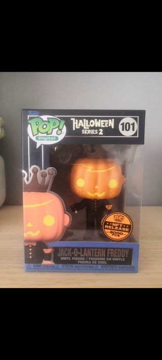 Funko Pop! Jack o lantern Freddy 101 NFT Digital