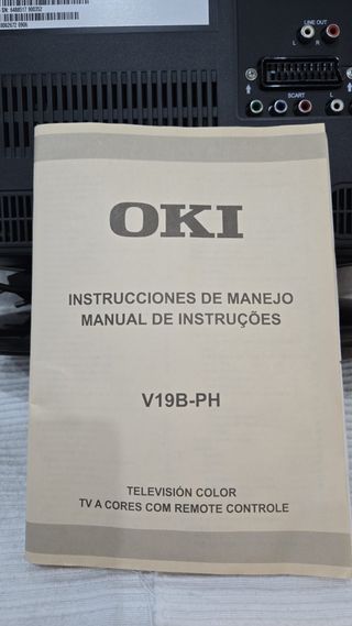 - TV OKI 19" Mod. V19B-PH
