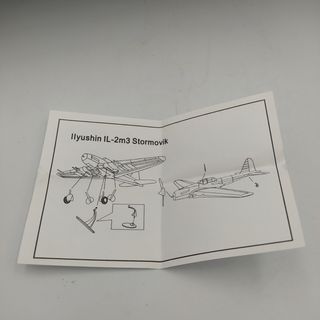 AVIÓN A ESCALA IIYUSHINN IL-2M3 STORMOVIK USSR