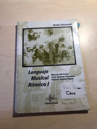 Lenguaje musical rítmico I, grado elemental