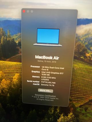 MacBook Air 2019 Retina 13” Plata