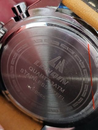 LN lenquin Orologio Uomo Analogico Al Quarzo, 30mt