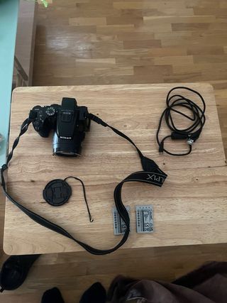 Cámara Nikon Coolpix Negra