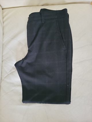 Pantalón de vestir adolescente cuadros