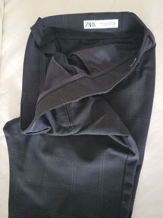 Pantalón de vestir adolescente cuadros